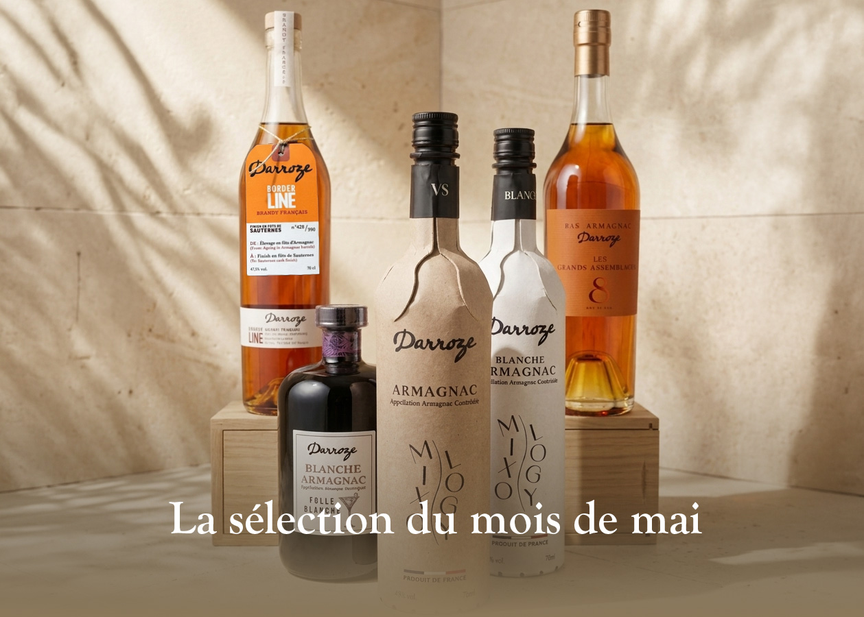 armagnac-darroze-selection-mois-mai-2026 5 bouteilles d'Armagnacs Darroze pour la sélection du mois de mai 2026